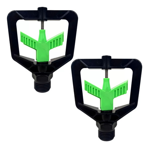 Regador Punta De Aspersor X2 Unidades Plástico Riego Jardín 