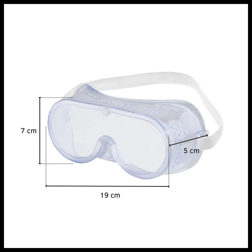 Anteojos Antiparra Protector De Seguridad Transparente  