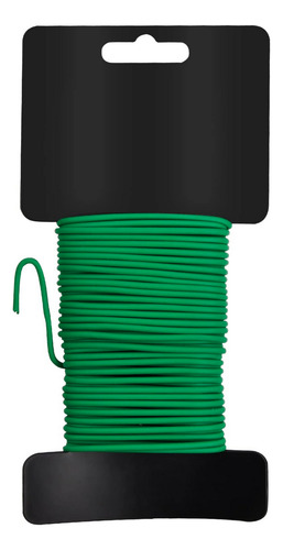 Alambre Para Jardinería Flexible Verde De 5 Mt Plantas Ramas