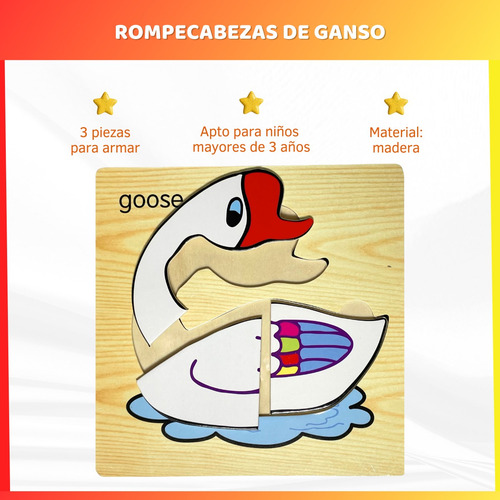 Rompecabezas Puzzle Juego De Mesa Niños Infantil Encastre 