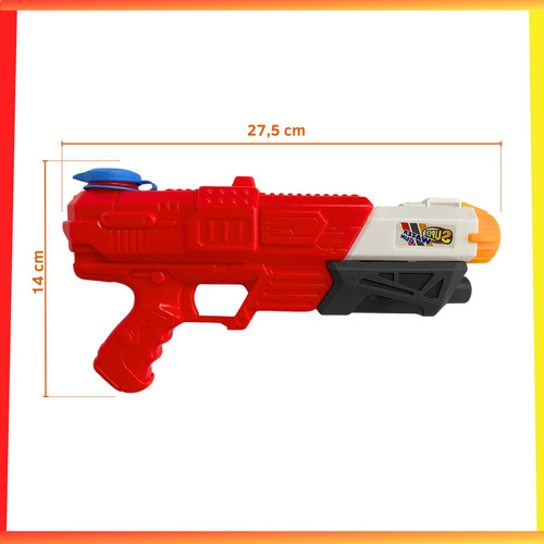 Pistola De Agua Super Water Juguete Verano Infantil Pileta 