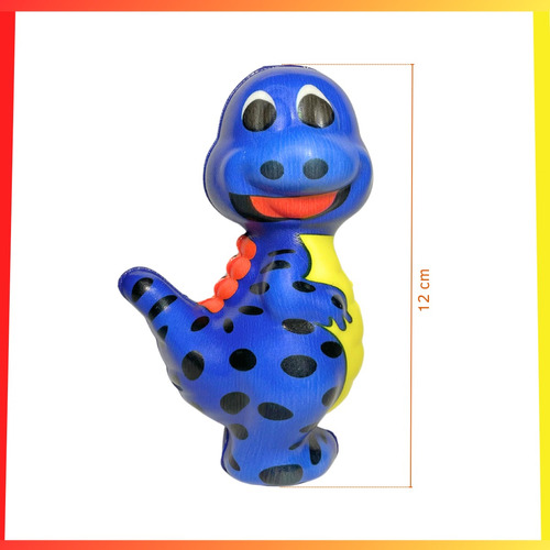 Squishy Dinosaurio Antiestrés Para Niños Apretable Juguete