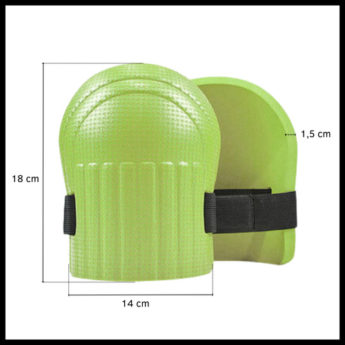 Rodillera De Goma Eva Para Piso Cerámica Jardinería Colores