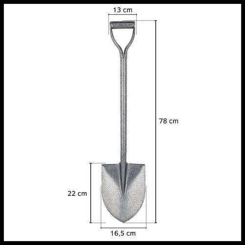 Pala De Jardinería Punta Corazón De Metal Jardín Plantas