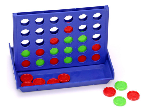 Bingo 4 En Línea Juego De Mesa Infantil Para Niños Plástico