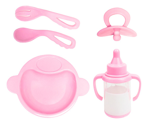 Set Juguetes Para Muñecas Mamadera Mágica Infantil Niños