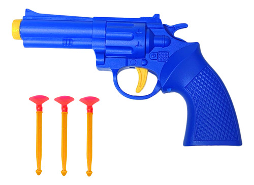 Pistola Lanza Dardo Sopapa Plástico Juguete Infantil Niños