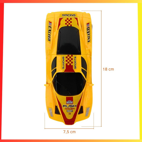 Auto A Control Remoto Juguete A Pila Plástico Niños Infantil