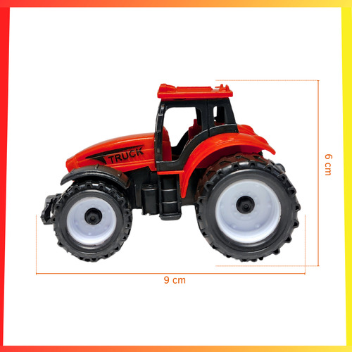 Tractor De Juguete Mini Plástico Campo Infantil Para Niños