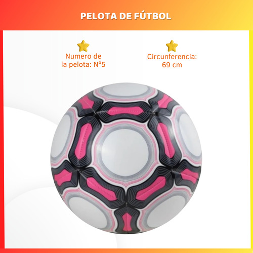 Pelota De Fútbol N5 Tamaño 5 Deportes Entrenamiento Niños