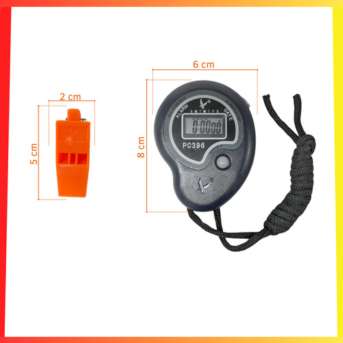 Cronómetro Digital Deporte Correa Deportivo Futbol Arbitro