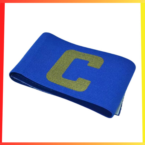 Cinta De Capitán Fútbol Elastizada Brazalete Con Abrojo