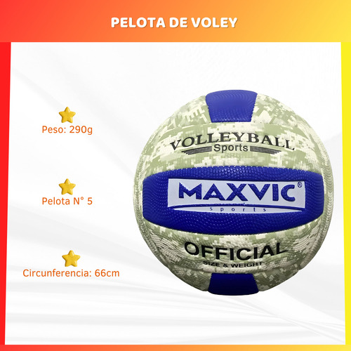 Pelota De Voley Clásica Numero 5 Pu Juego Entrenamiento
