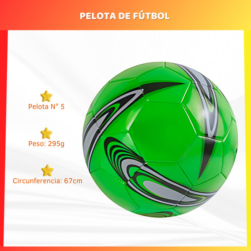Pelota De Fútbol Número 5 Juego Niños Infantil Deportes
