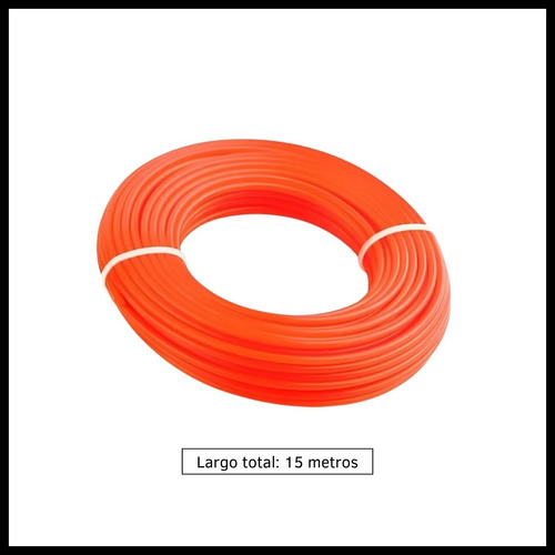 Tanza Hilo Para Bordeadora 2mm 15 Metros Desmalezadora