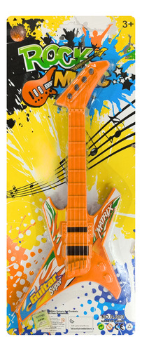 Juguete Guitarra Infantil Guitarra Eléctrica Con Cuerdas