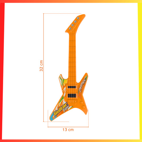 Juguete Guitarra Infantil Guitarra Eléctrica Con Cuerdas