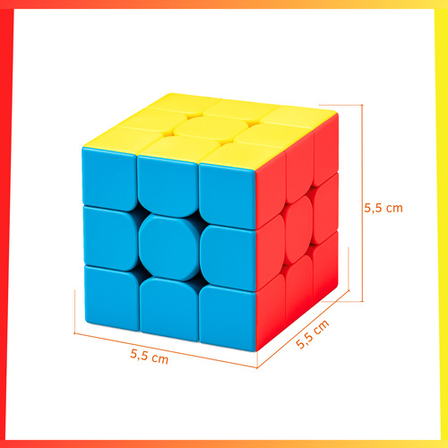 Cubo Mágico 3x3x3 Cubo Rubik Juguete Niños