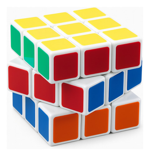 Cubo Mágico Giro Suave 3x3x3 Blíster Juguete