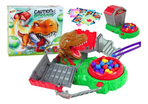 Juego De Mesa Infantil Alerta Cuidado Dinosaurio Niños