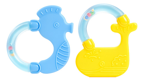 Mordillo Animalitos Para Bebés Denticion Sonajero Juguete