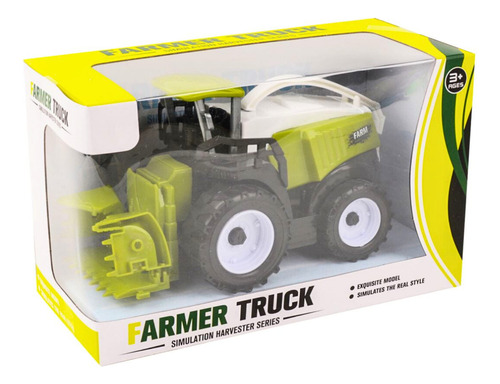 Vehículo Cosechadora De Juguete Agrícola Máquina De Campo