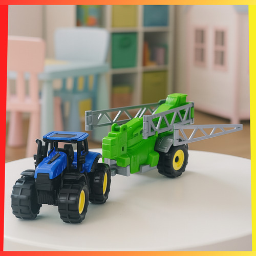 Vehículo Tractor Agrícola Juguete Niños Campo Pulverizador