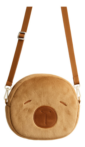 Cartera De Peluche Capibara Carpincho Infantil Capybara