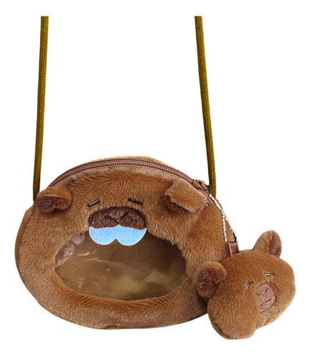 Cartera De Peluche Capibara Carpincho Capybara Infantil