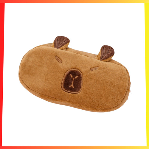Cartuchera Capibara De Peluche Escolar Carpincho Capybara