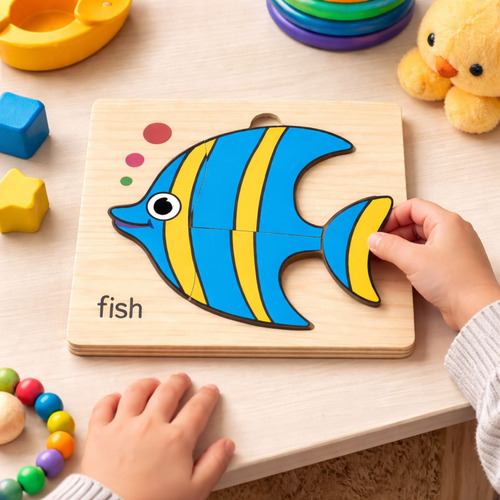 Rompecabezas Puzzle Juego De Mesa Niños Infantil Encastre 