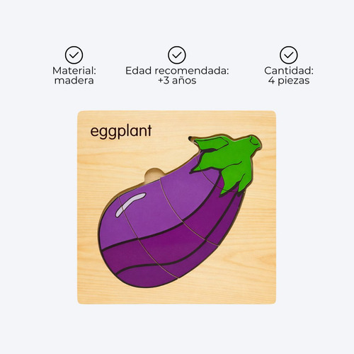 Rompecabezas Puzzle Juego De Mesa Niños Infantil Encastre 