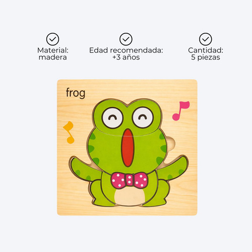 Rompecabezas Puzzle Juego De Mesa Niños Infantil Encastre 