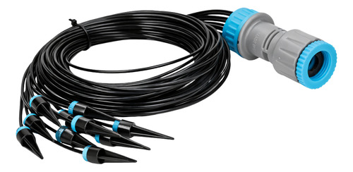 Kit Sistema De Riego 10 Piezas Con Mangueras Flexibles