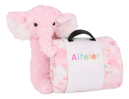 Manta Y Almohada Bebe Peluche Cuna Para Bebes Infantil