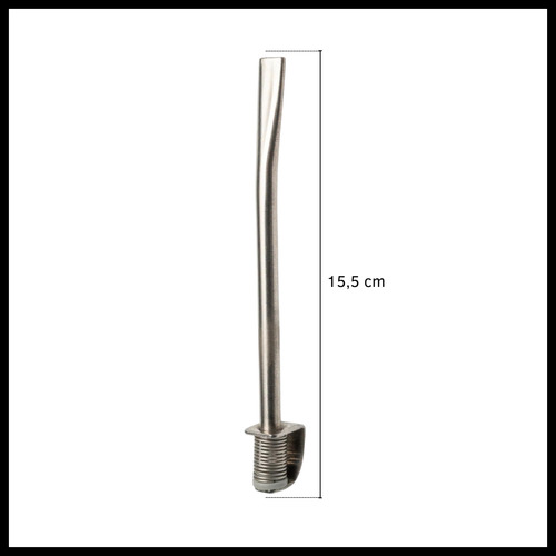 Bombilla Para Mate De Acero Inoxidable Filtro Resorte