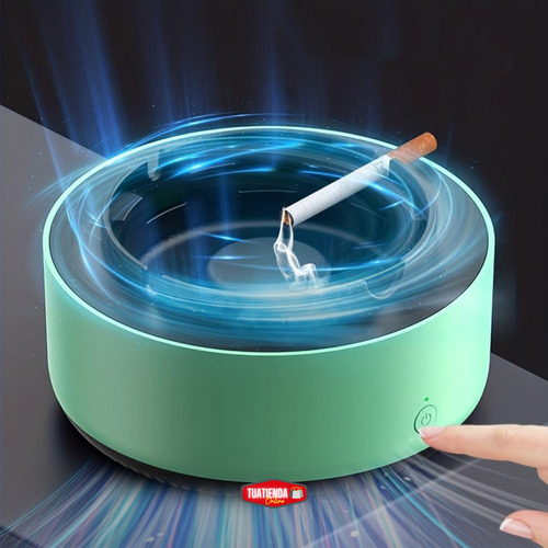 Cenicero Inteligente Filtro Cigarrillos Purificador De Aire