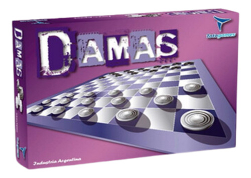Juego De Mesa Damas Fichas Tablero Juguete Clásico Familiar
